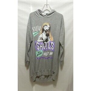 Disney Tim Burton's The Nightmare Before Christmas Womens L Hooded PJ / Tunic